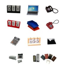 Miniatur Büro-Zubehör Laptop