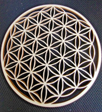 Blume des Lebens  Wandbild 3D