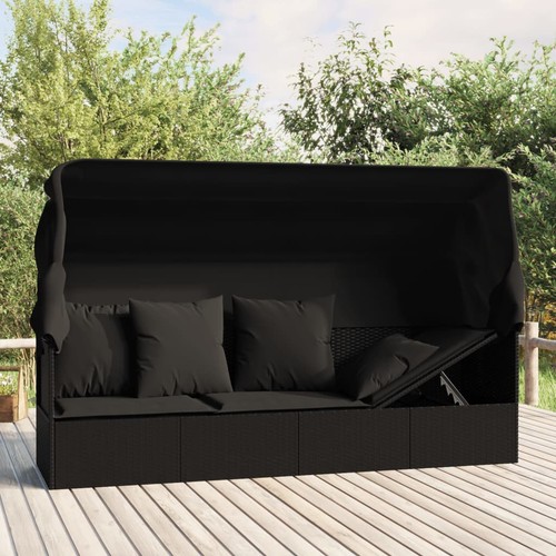 Outdoor loungebett mit - loungebett, dach