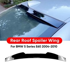 1x Heckspoiler Glanz Schwarz für BMW 5er E60 04-10 Kofferraum Spoiler