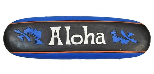 Aloha holzschild hawaii 60cm - hawaii,