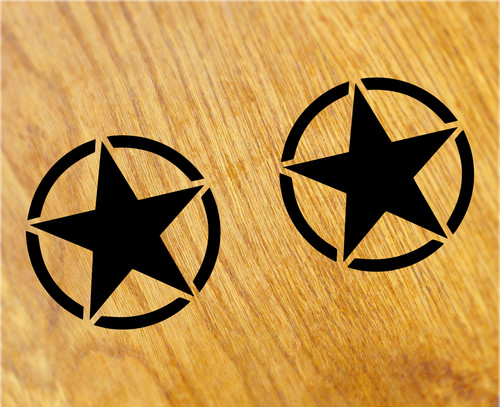 Army stars aufkleber - us,