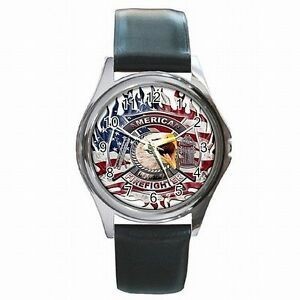 American firefighter lederuhr - american,
