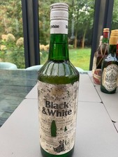 Black & White Whisky ca 70er