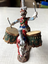 Zinnfigur (alt) - Trommler auf Pferd - vollplastisch - Mameluke  - delPrado