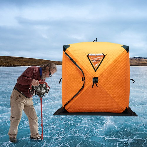 Ice lake fishing shelter zelt - fishing,