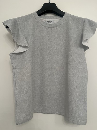 Dondup oberteil silberglitzer - dondup,