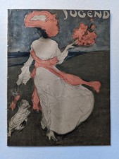 ORIGINAL Zeitschrift JUGEND 1904 Nr. 35 (2) - guter Zustand nach 120 Jahren!