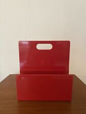 Zeitungsständer 70er Jahre Rot Space Age Zeitungsablage Mid Century 
