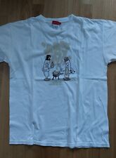 667 Six Six Seven Original T-Shirt/ beige/  BBQ One Step Ahead of the Devil/ L