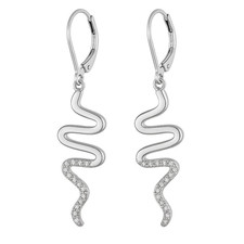 925 Silber Damen Ohrringe 33mm