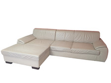 Ecksofa / Couch Naturleder mit