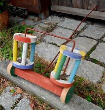 Uralt Schiebe Karussell Schiebespielzeug Holz Erzgebirge