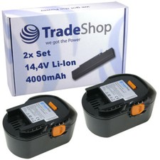 2x Li-Ion Akku 14,4V 4000mAh