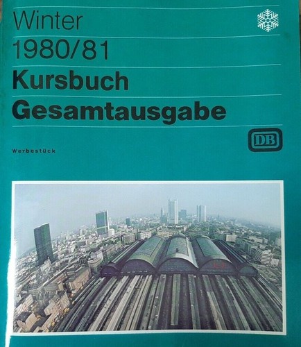 Kursbuch gesamtausgabe - db-kursbuch,