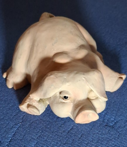 Dekofigur schwein liegendes - dekofigur, schwein,liegendes