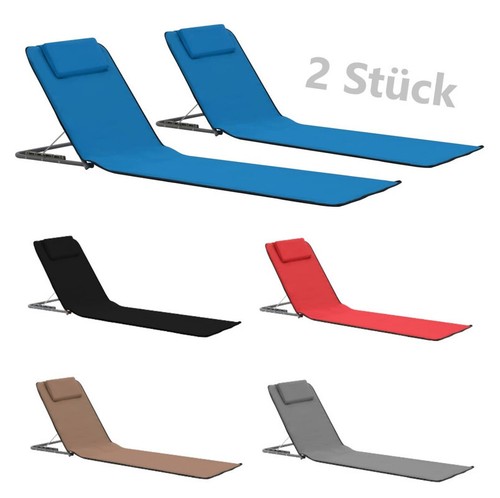 Strandliege strandmatte - 2x,