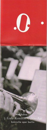 Programmheft gala konzert - gala, -konzert