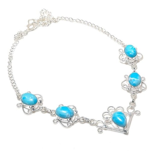 Handgefertigte blaue larimar - blaue,