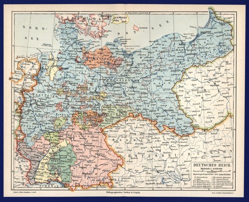Deutsches reich landkarte - reich,