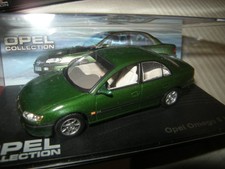 1:43 Ixo / Altaya Opel Collection Opel Omega B MV6 grün/green 1994-1999 in VP