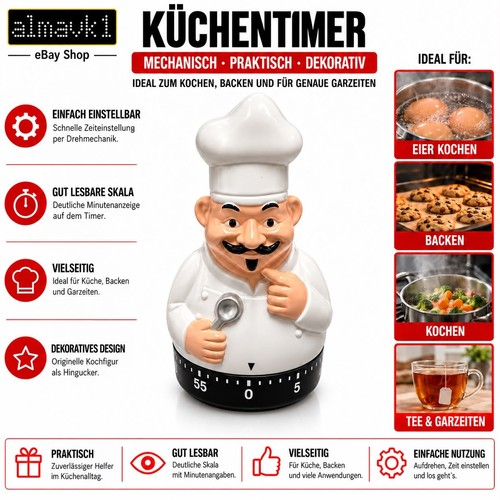Reinex küchentimer eieruhr - küchentimer,
