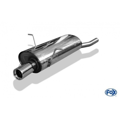 Fox sportauspuff edelstahl - fox,