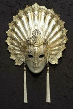 Maske Venezianer Wand Und