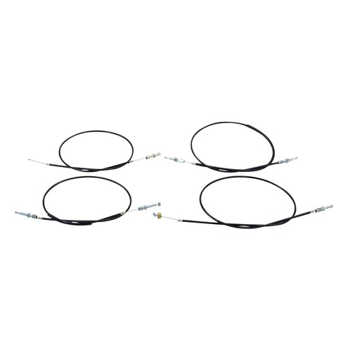 Bowdenzug set schwarz für - schwarz,