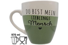 Jumbo Tasse XXL 970 ml "Du