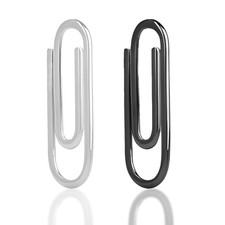 Edelstahl Geldklammer Set 2