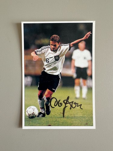 Olaf thon autogrammkarte - thon,