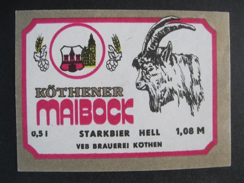 Veb brauerei köthen - brauerei,