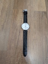 Wempe Uhr "with compliments" 40mm Quarz mit Lederarmband