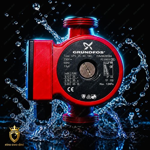 Grundfos ups 180mm - ups, 25-40