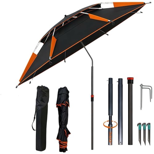 Strandsonnenschirm ø160cm mit - strandsonnenschirm,