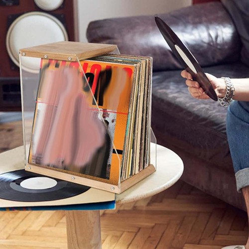 Holzregal für schallplatten - für,