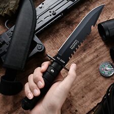 Messer Outdoor multifunktion, Jagdmesser mit Messerscheide Camping Kinfe