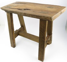 Hocker kleine Bank aus Teak