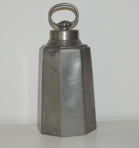Antike zinn thermoskanne - antike, mit