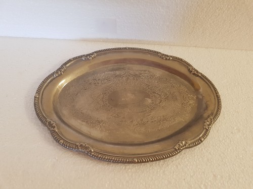 Antike servierplatte oval - servierplatte,