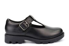 Mädchen Echtleder Schulschuh Mädchen Leder Schulschuhe Memory Foam T-Bar Gr.