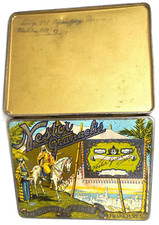 Blechdose Zigaretten Dose Zigarettendose Nestor Gianaclis SEHR ALT