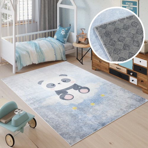 Kinderteppich panda motiv - panda,