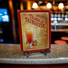 Vintage Blechschild Tequila Sunrise Nostalgie Deko 1046