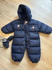 Jacadi Schneeanzug 2A/Jahre Länge 74cm Neuwertig Nylon Warm