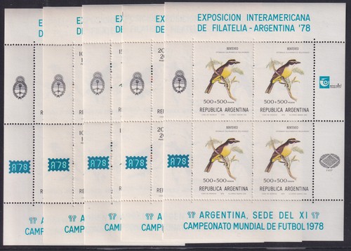 Argentinien 1978 vögel - argentinien,