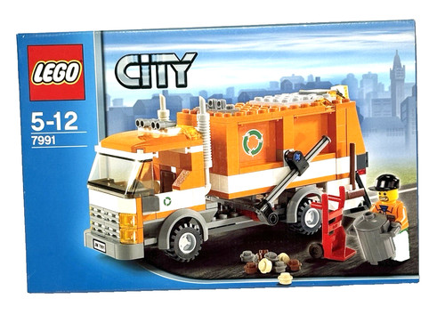 Lego city 7991 - city, müllabfuhr