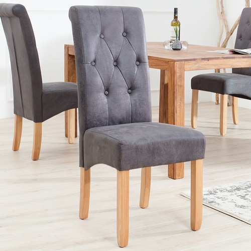 Edler stuhl casa - vintage, grau