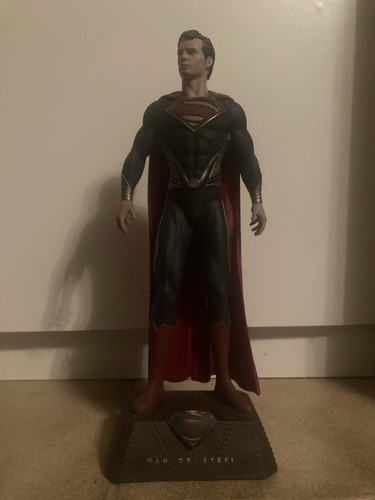 Superman man steel - of, figur